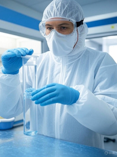 safe dilution of acids in water treatment