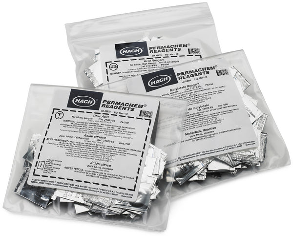 Hach Silica Reagent Set, High Range, 10 mL SKU: 2429600