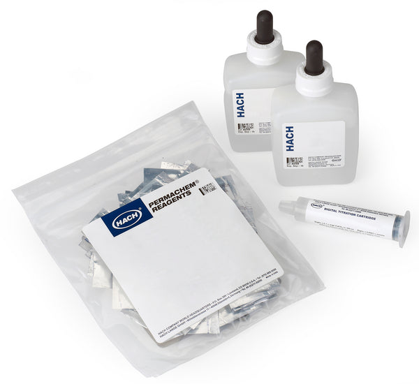 Hach Chloride Reagent Set, LR, Digital Titrator SKU: 2444100