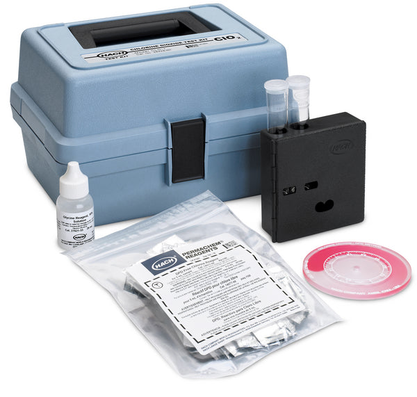 Hach Chlorine Dioxide Color Disc Test Kit, Model CLD-2 SKU: 2842800